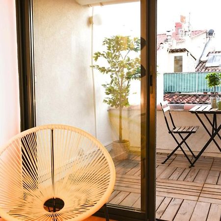 Le Duplex - Terrasse Au Coeur De Marseille Panier Apartment Exterior photo